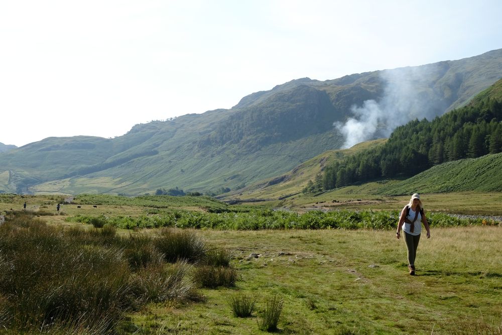 Scafell Pike From Langdale