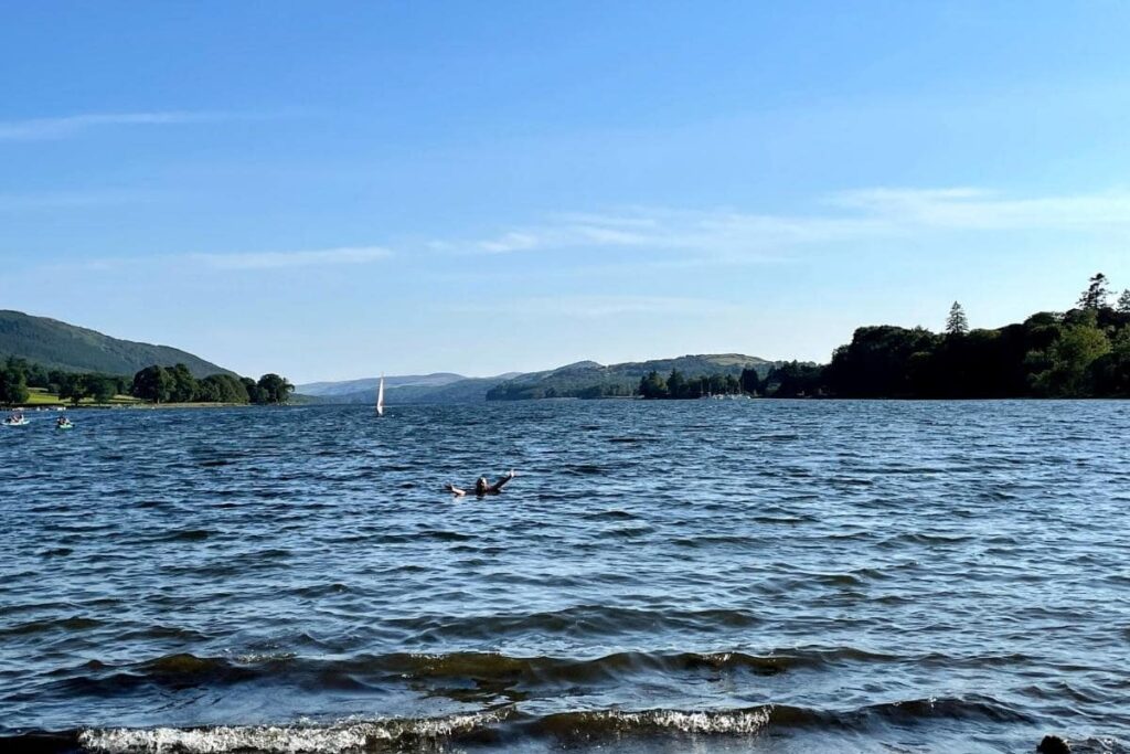 wild swimming in the lake district
