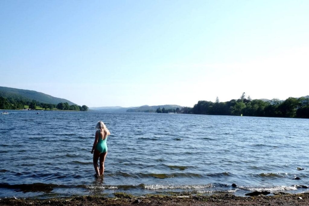 wild swimming in the lake district