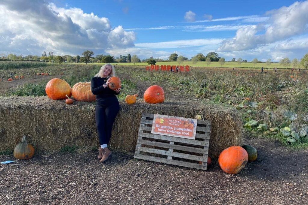 pumpkin picking near London