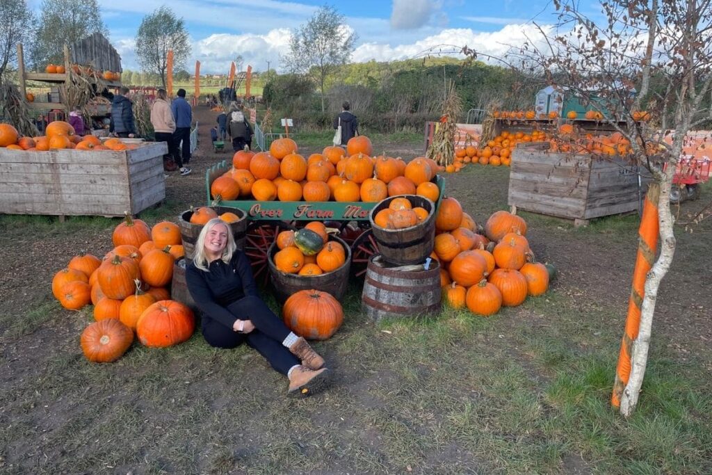 pumpkin picking near london