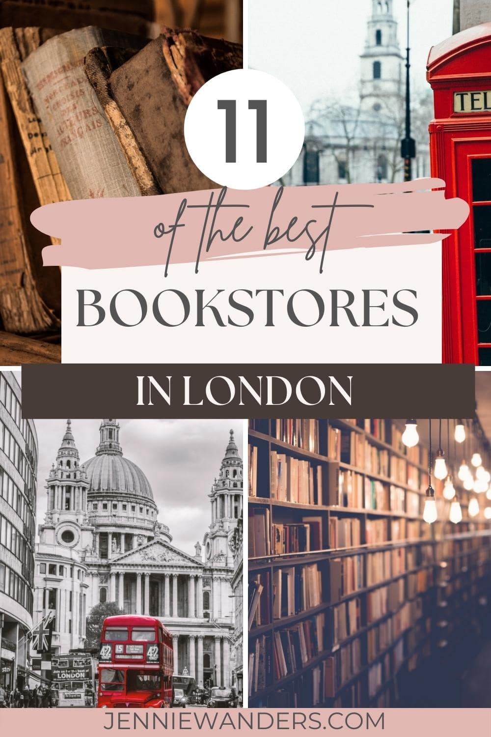 best bookstores in london