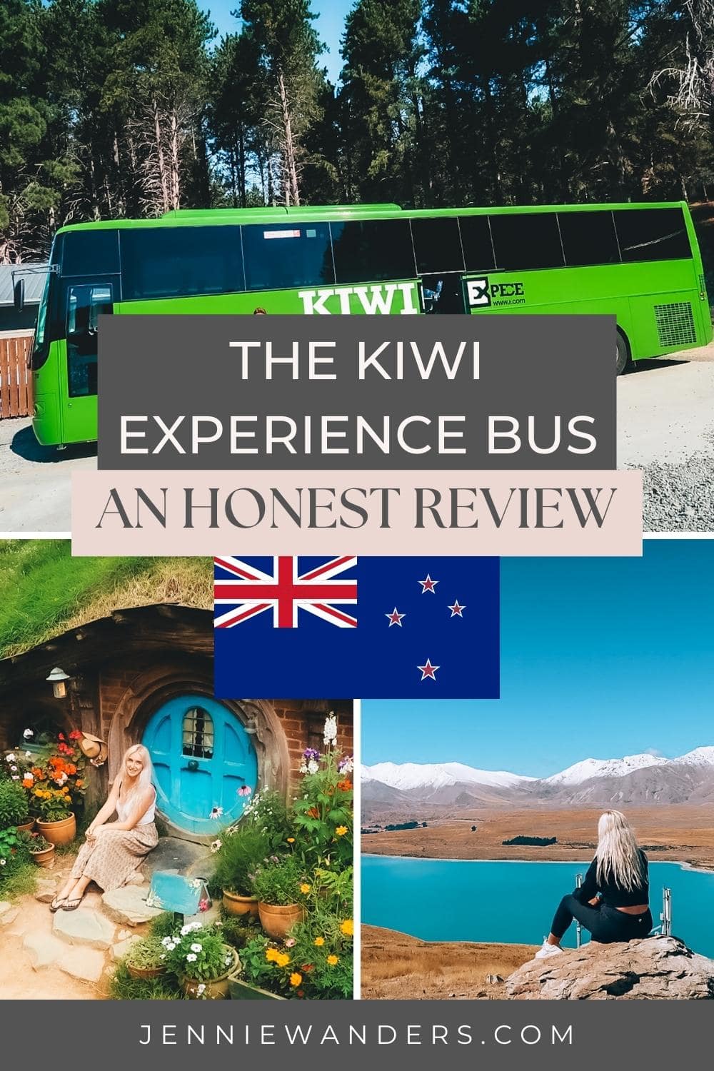 backpacking new zealand kiwi experience bus review pin