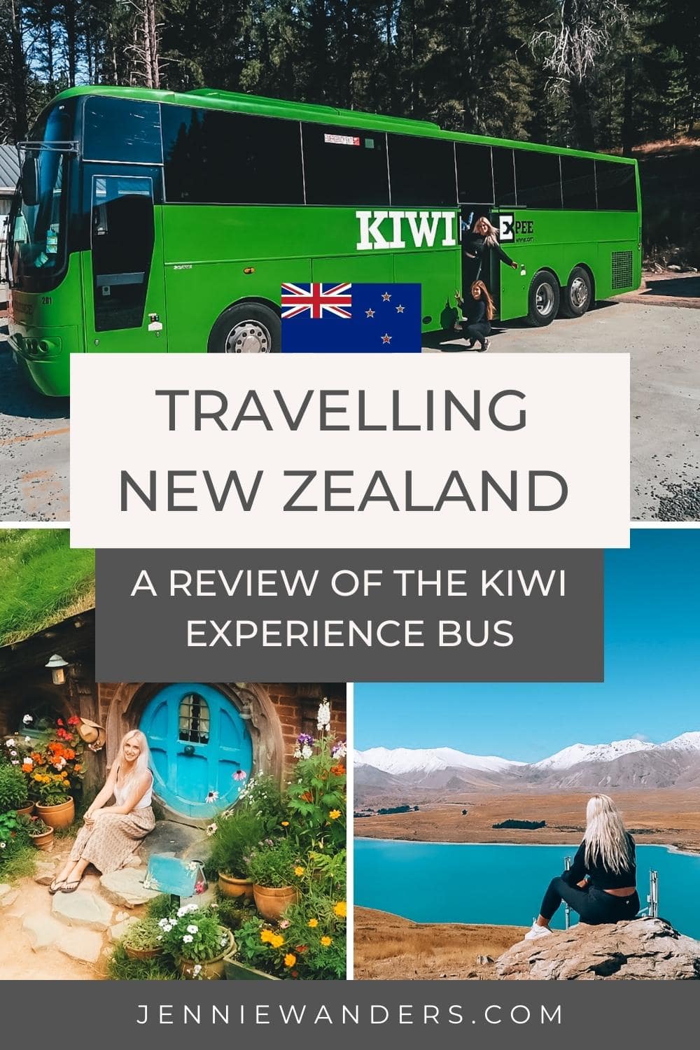 backpacking new zealand kiwi experience bus review pin