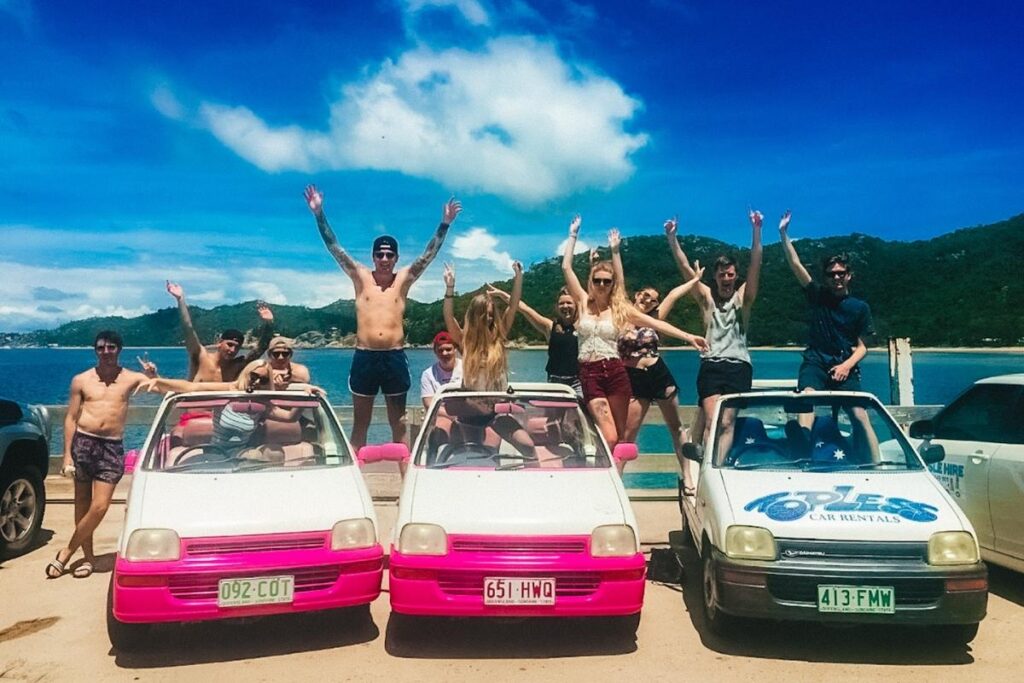 barbie cars in magnetic island