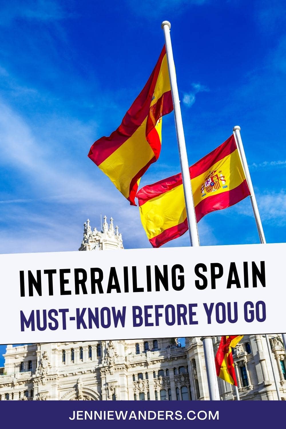 can you travel around spain by train