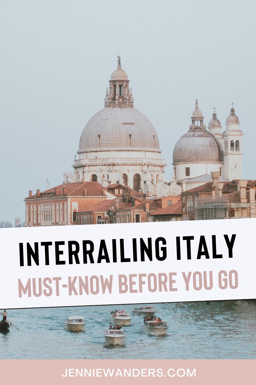 Interrailing Italy