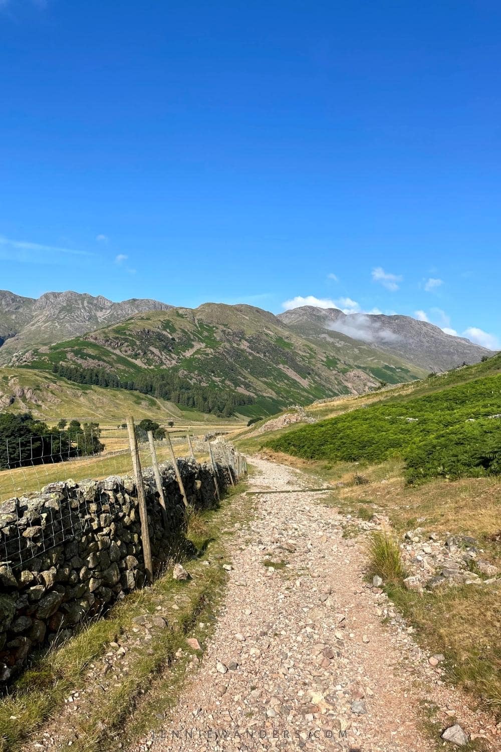 Scafell Pike from Langdale