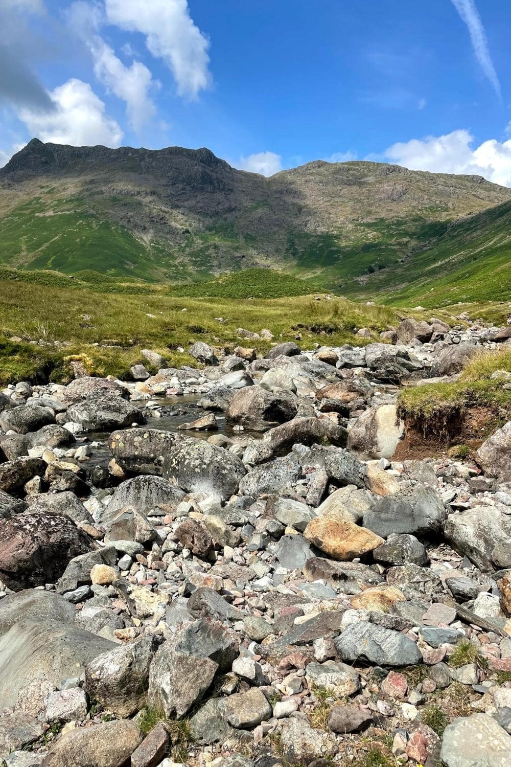 Scafell Pike from Langdale