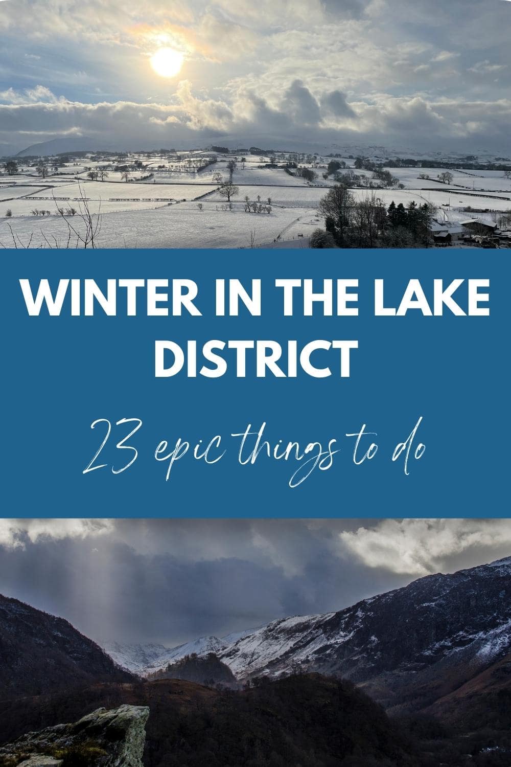 Things to do in the Lake District in Winter