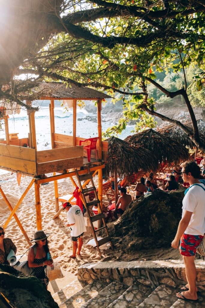 Playa Carrizalillo entrance