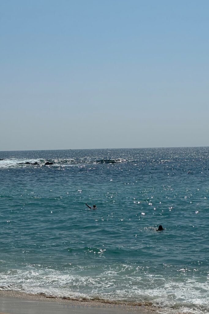 Playa Coral swimming