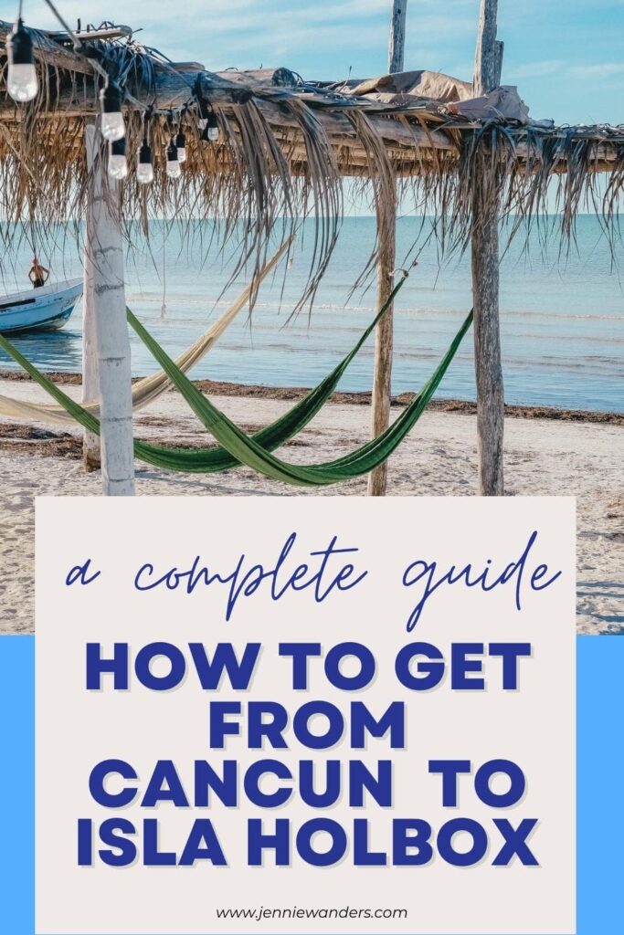 How To Get To Holbox From Cancun