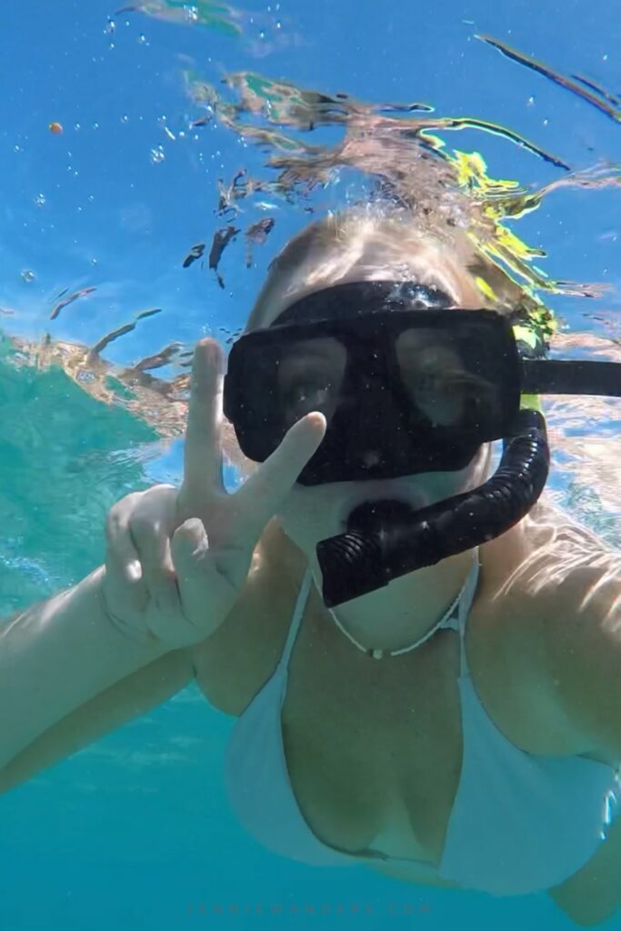 Snorkeling in Caye Caulker
