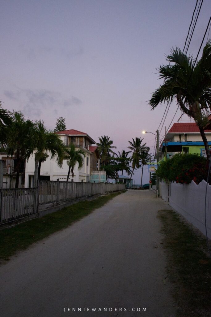 Backpacking Caye Caulker