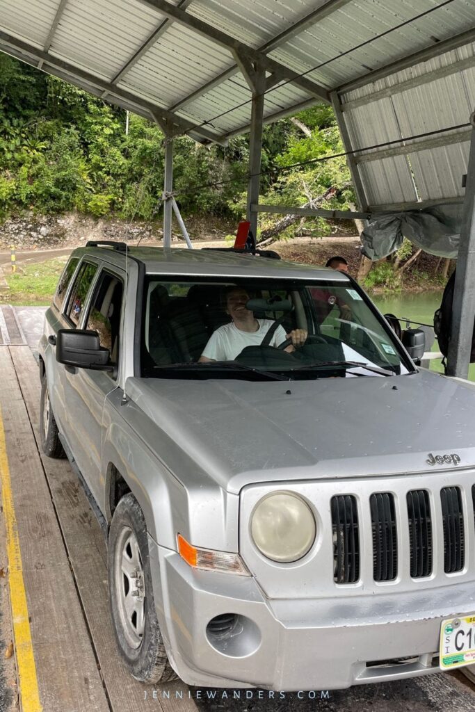 Driving in Belize