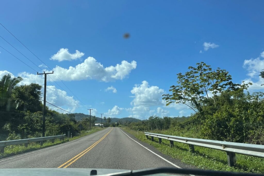Hummingbird Highway in Belize