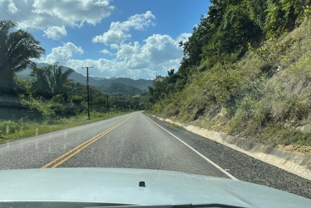 Hummingbird Highway in Belize