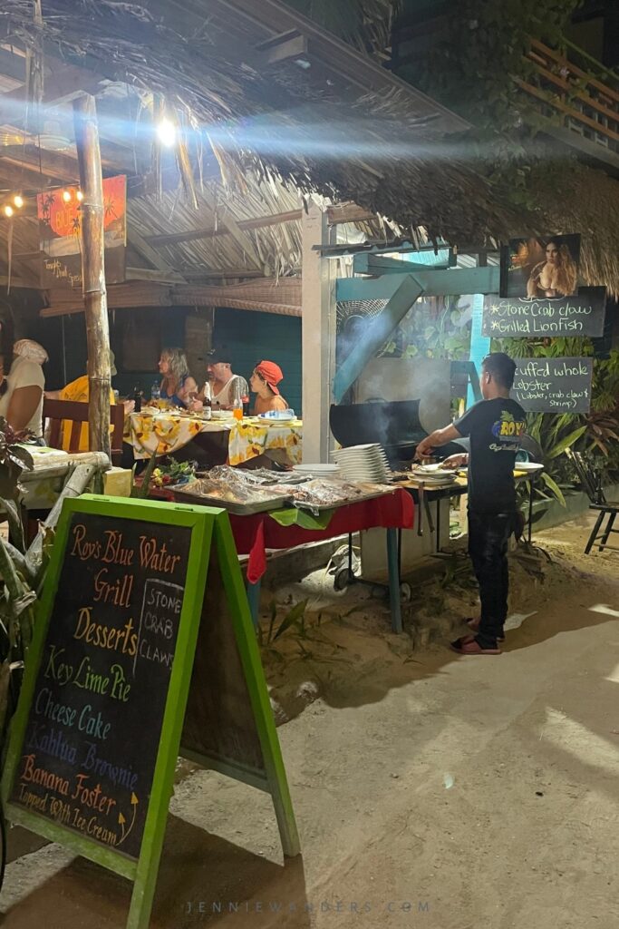 Best places to eat in Caye Caulker