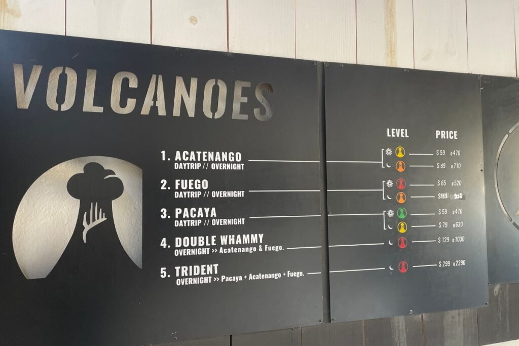 Pacaya Volcano Hike Difficulty