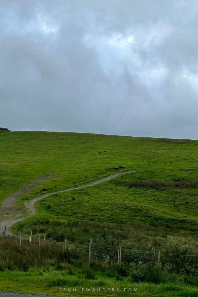 The Latrigg trail path