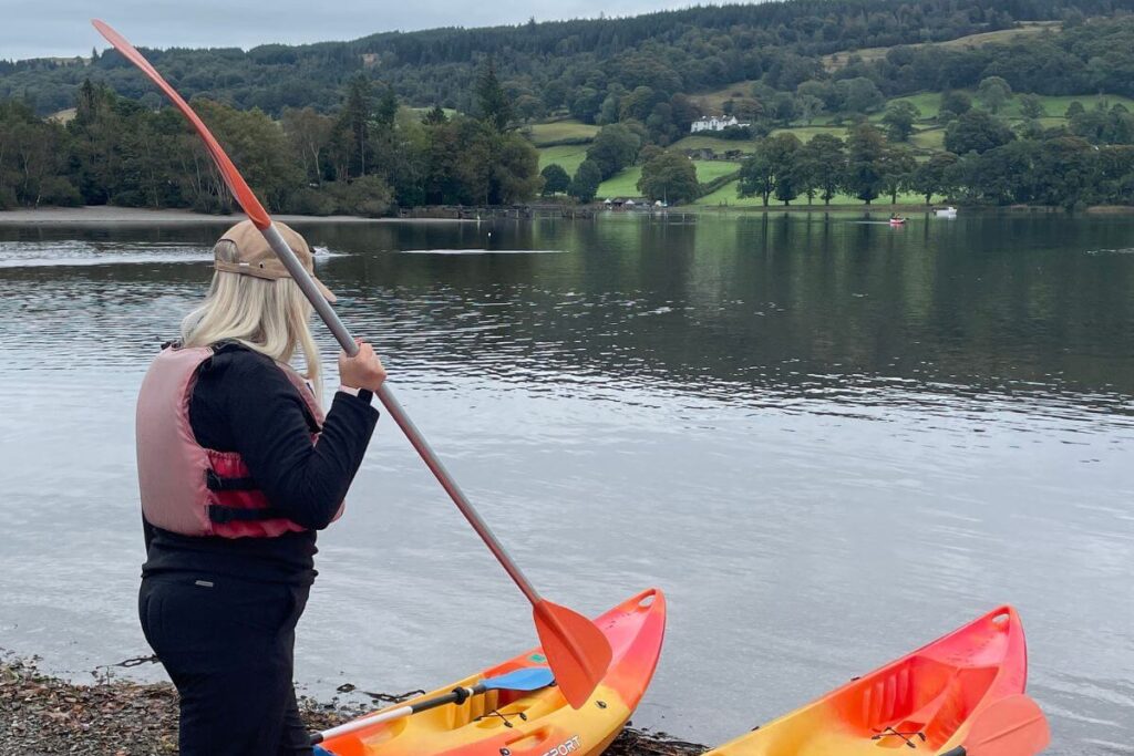 Coniston Water swimming