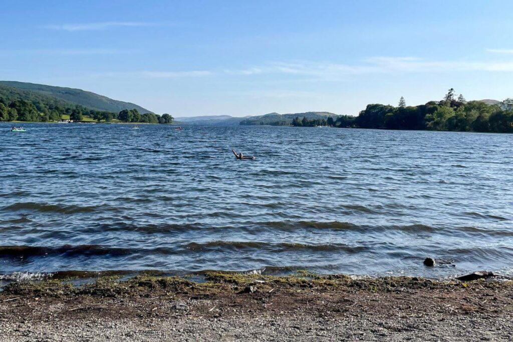 Coniston Water swimming