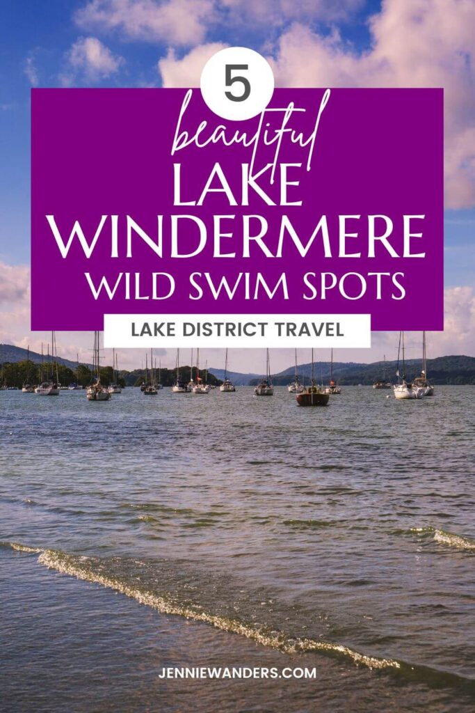 Swimming in Lake Windermere