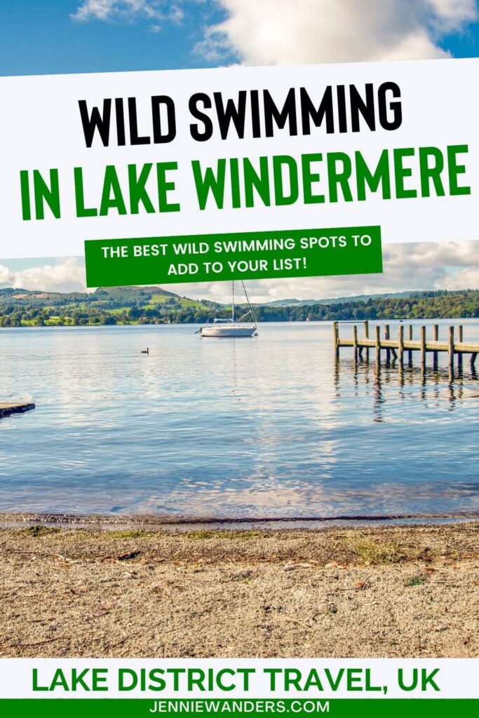 Swimming in Lake Windermere