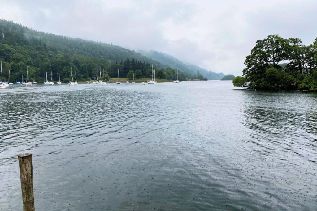 Swimming in Lake Windermere