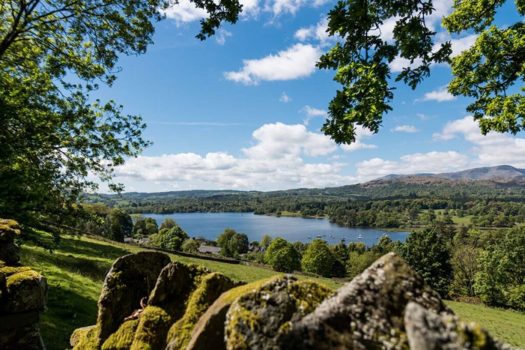 Swimming in Lake Windermere