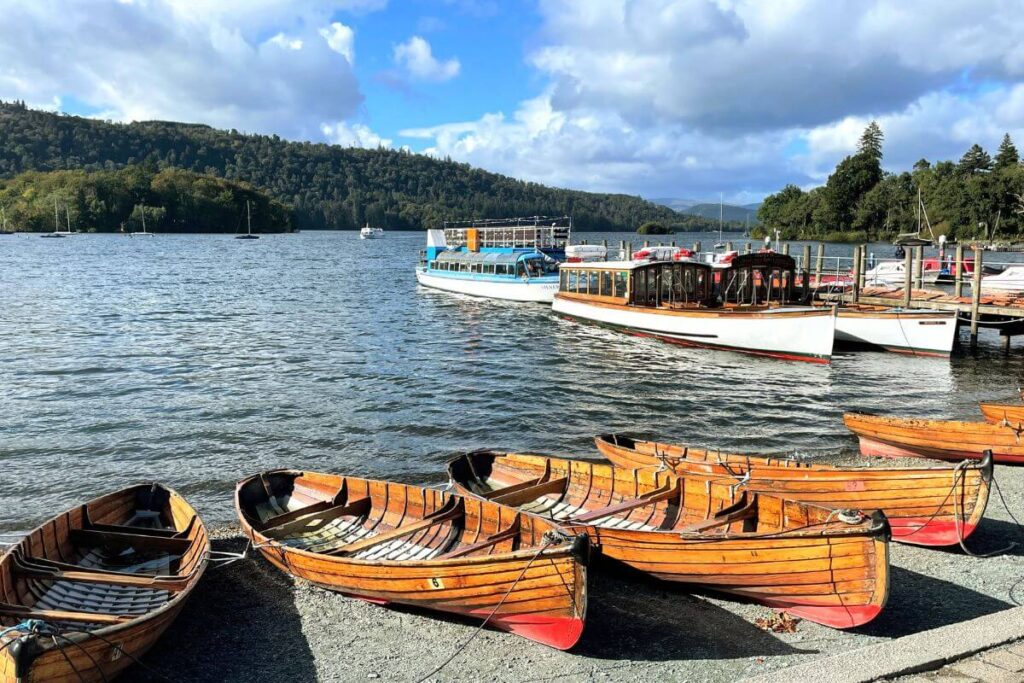 Swimming in Lake Windermere