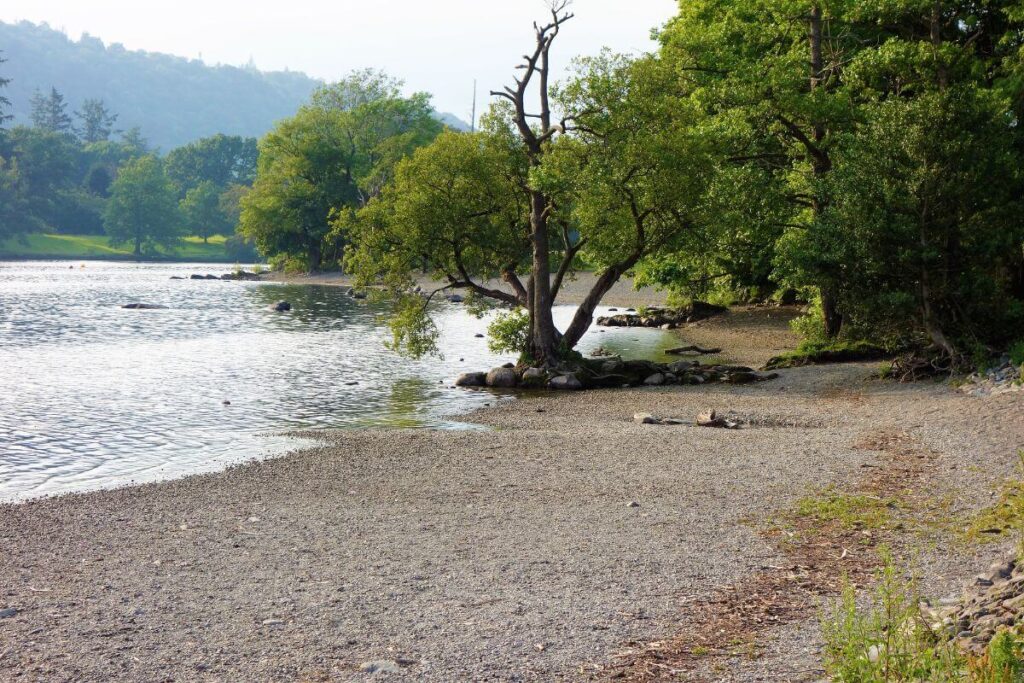 Swimming in Lake Windermere