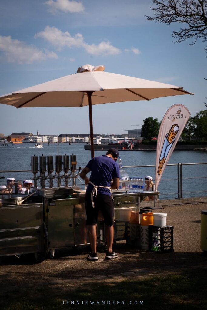 Street vendors in Copenhagen